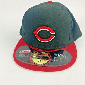 Cincinnati Reds MLB New Era 59FIFTY Size 8 Basebal